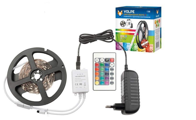 Лента светодиодная VOLPE, Цветная (rgb), ULS-Q221 5050-60LED/m-IP20-3M-RGB RRP36C24
Лента светодиодная VOLPE, Цветная (rgb), ULS-Q221 5050-60LED/m-IP20-3M-RGB RRP36C24