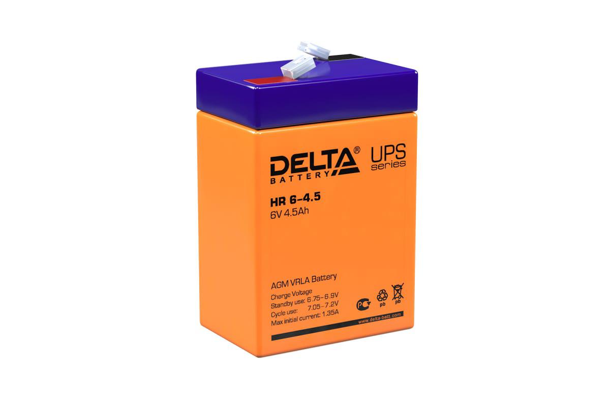 

Аккумуляторная батарея DELTA, HR 6-4.5
