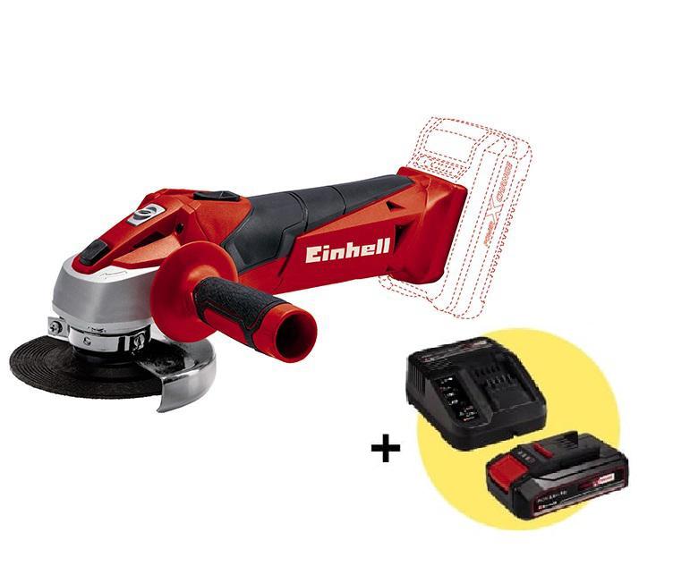 Набор EINHELL, УШМ (болгарка) PXC TC-AG 18/115 Li-Solo без акк. и з.у +Комплект PXC Starter Kit (4512097): АКБ и ЗУ 
Набор EINHELL, УШМ (болгарка) PXC TC-AG 18/115 Li-Solo без акк. и з.у +Комплект PXC Starter Kit (4512097): АКБ и ЗУ