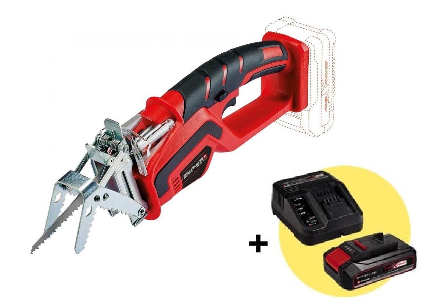 Набор EINHELL, Сабельная пила PXC GE-GS 18 Li-Solo без акк. и з.у +Комплект PXC Starter Kit (4512097): АКБ и ЗУ
Набор EINHELL, Сабельная пила PXC GE-GS 18 Li-Solo без акк. и з.у +Комплект PXC Starter Kit (4512097): АКБ и ЗУ