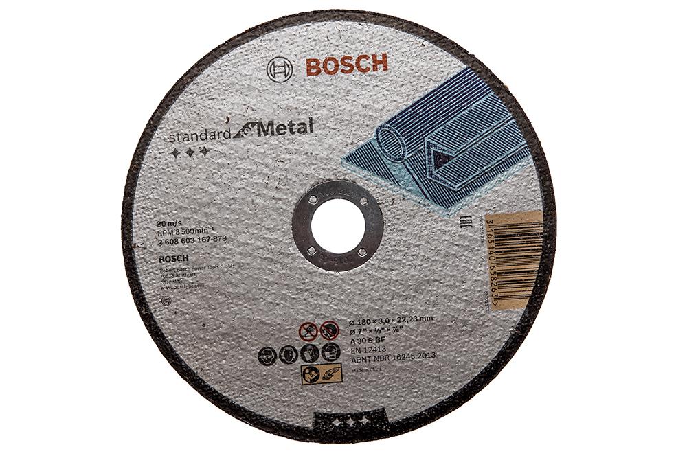 Круг отрезной Bosch 180х3х22 standard for metal (2.608.603.167), 180х3х22 standard for metal (2.608.603.167)
Круг отрезной Bosch 180х3х22 standard for metal (2.608.603.167), 180х3х22 standard for metal (2.608.603.167)