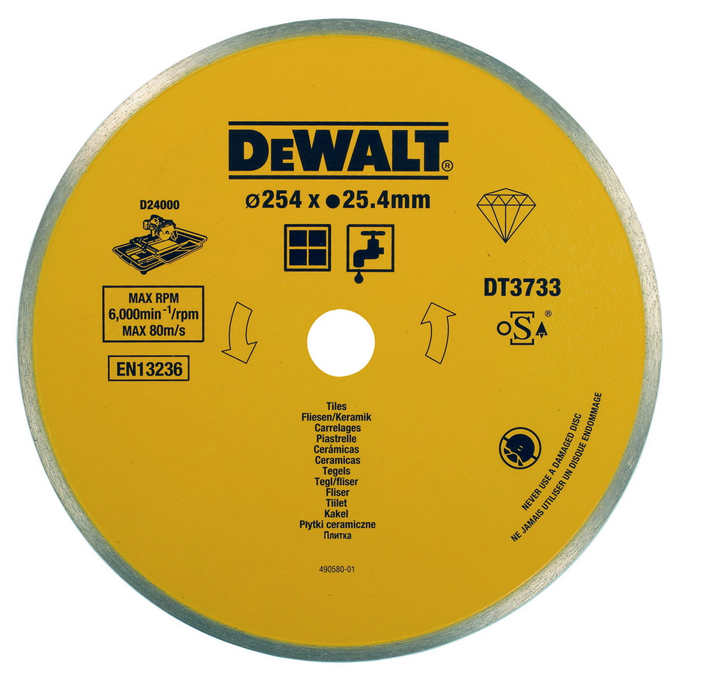 Круг алмазный Dewalt Ф250х25.4мм по керамике (dt3733xj, Ф250х25.4мм по керамике (dt3733xj)
Круг алмазный Dewalt Ф250х25.4мм по керамике (dt3733xj, Ф250х25.4мм по керамике (dt3733xj)