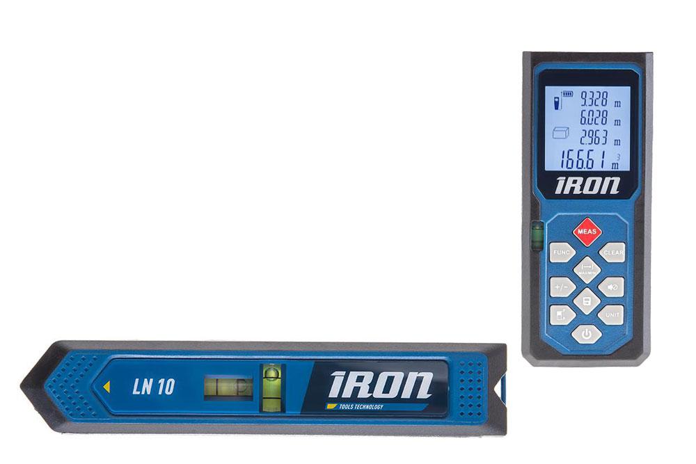 Набор Iron дальномер la80 + лазерный уровень ln10