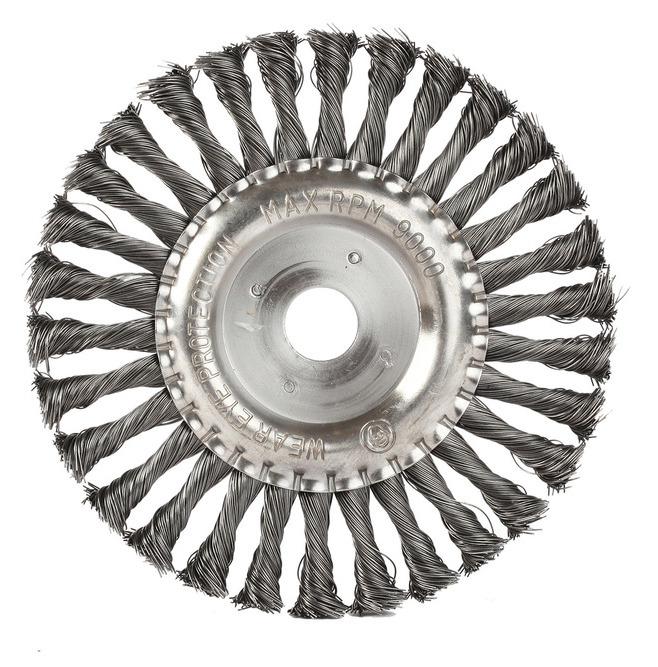 Кордщетка Edge плоская 150мм для УШМ витая сталь (813010012, плоская 150мм для УШМ витая сталь (813010012)
Кордщетка Edge плоская 150мм для УШМ витая сталь (813010012, плоская 150мм для УШМ витая сталь (813010012)