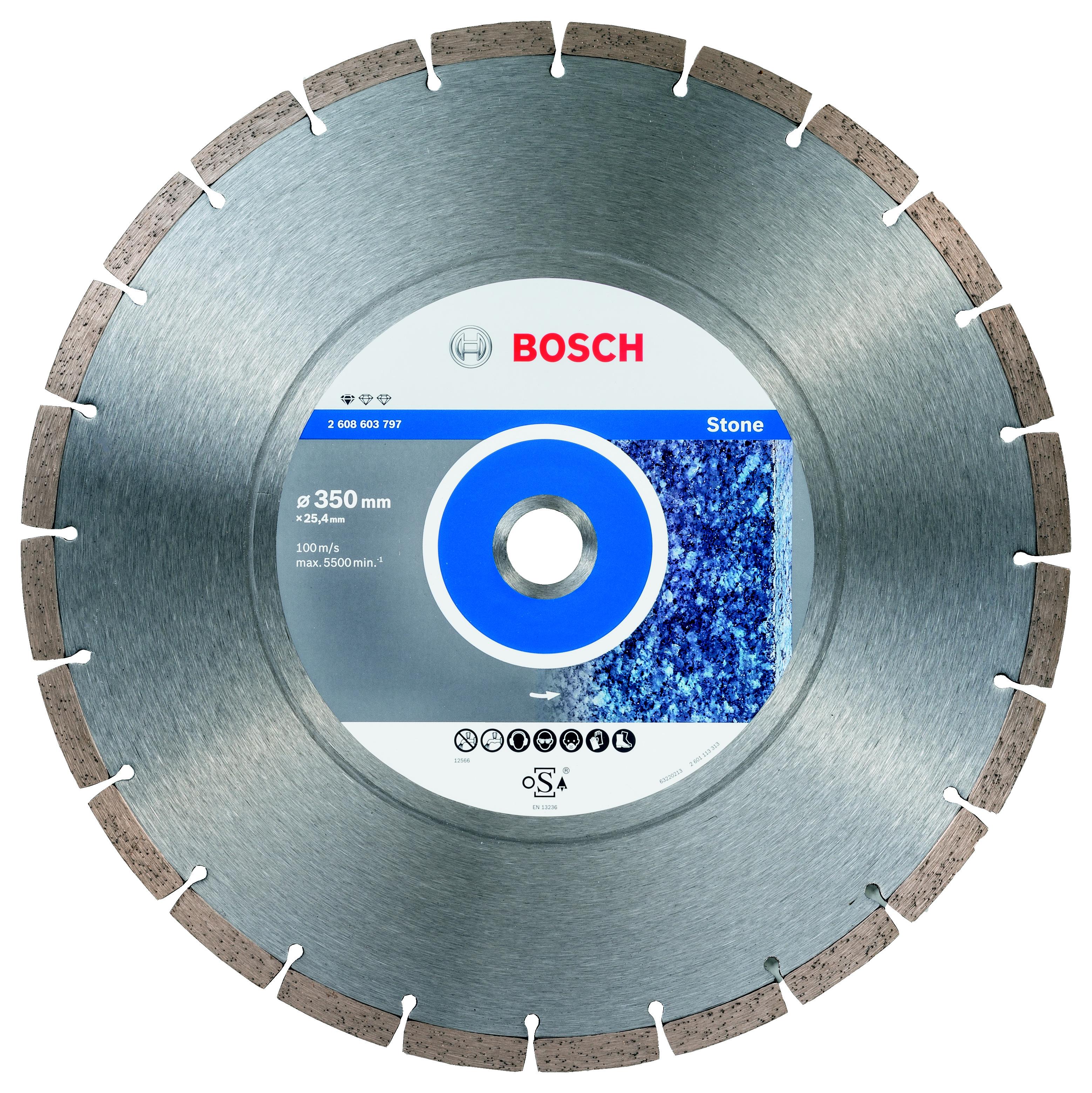 Круг алмазный Bosch Ф350х25.4мм по камню (2608603797 standard for stone, Ф350х25.4мм по камню (2608603797 standard for stone)
Круг алмазный Bosch Ф350х25.4мм по камню (2608603797 standard for stone, Ф350х25.4мм по камню (2608603797 standard for stone)
