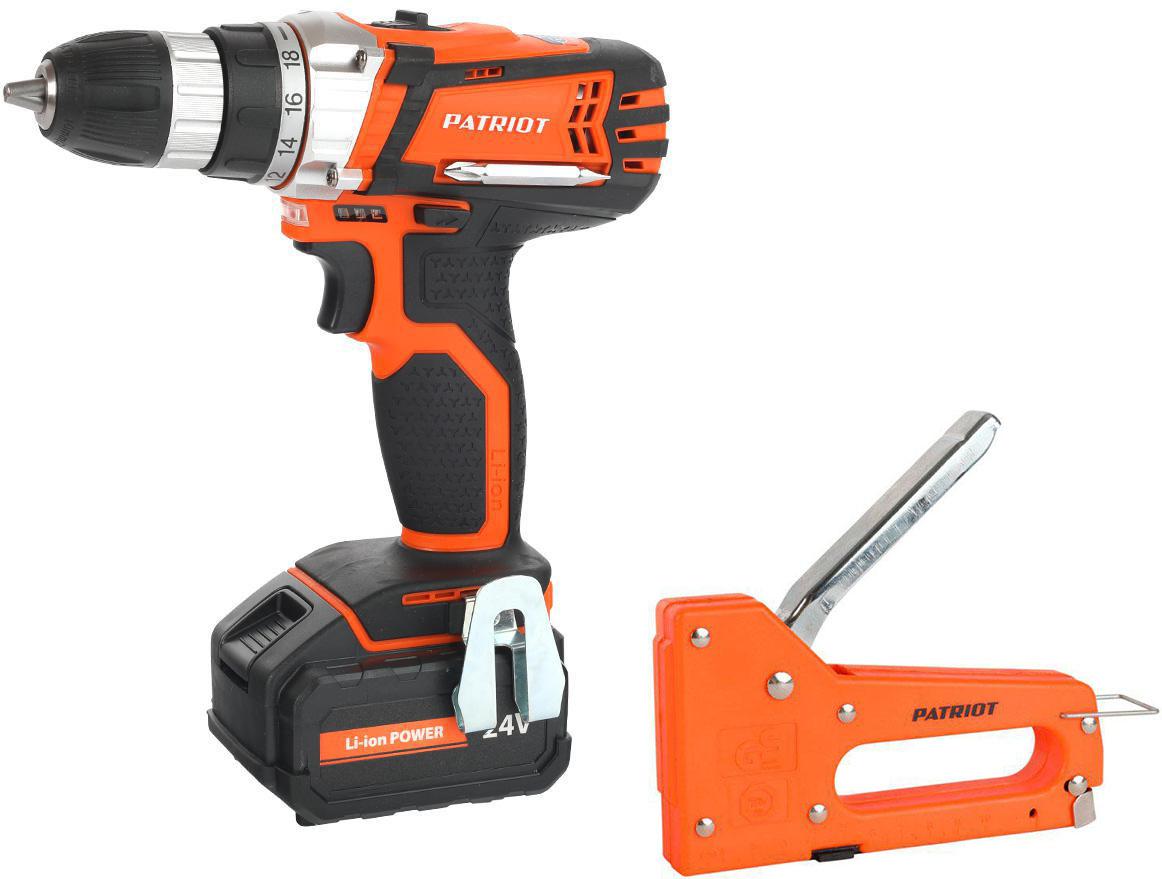 Набор Patriot Дрель аккумуляторная br 241li the one +Степлер spq-113 (350007504, Дрель аккумуляторная br 241li the one +Степлер spq-113 (350007504)
Набор Patriot Дрель аккумуляторная br 241li the one +Степлер spq-113 (350007504, Дрель аккумуляторная br 241li the one +Степлер spq-113 (350007504)