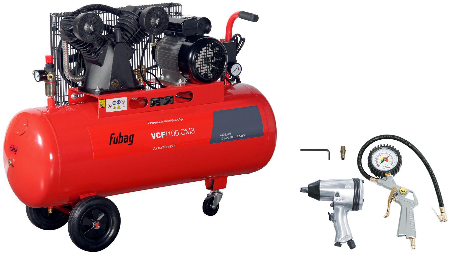 Набор Fubag Компрессор vcf/100 Сm3 +Набор пневмоинструмента gp158/312, Компрессор vcf/100 Сm3 +Набор пневмоинструмента gp158/312
Набор Fubag Компрессор vcf/100 Сm3 +Набор пневмоинструмента gp158/312, Компрессор vcf/100 Сm3 +Набор пневмоинструмента gp158/312