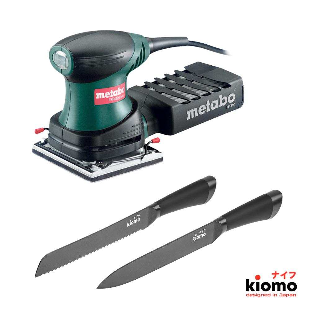 Набор Metabo Машинка шлифовальная плоская (вибрационная) fsr 200 intec (600066500) + два Японских ножа kiomo, Машинка шлифовальная плоская (вибрационная) fsr 200 intec (600066500) + два Японских ножа kiomo
Набор Metabo Машинка шлифовальная плоская (вибрационная) fsr 200 intec (600066500) + два Японских ножа kiomo, Машинка шлифовальная плоская (вибрационная) fsr 200 intec (600066500) + два Японских ножа kiomo