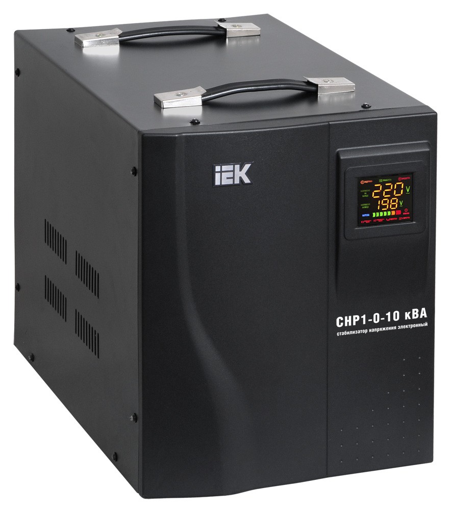 

Стабилизатор напряжения IEK, СНР1-0- 10 кВА