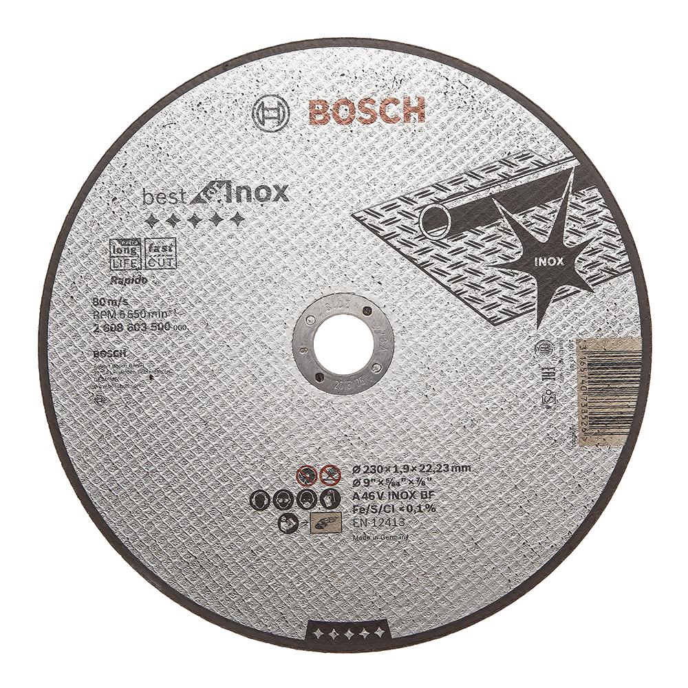 

Круг отрезной BOSCH, 230х1.9х22 Best for Inox(2608603500)