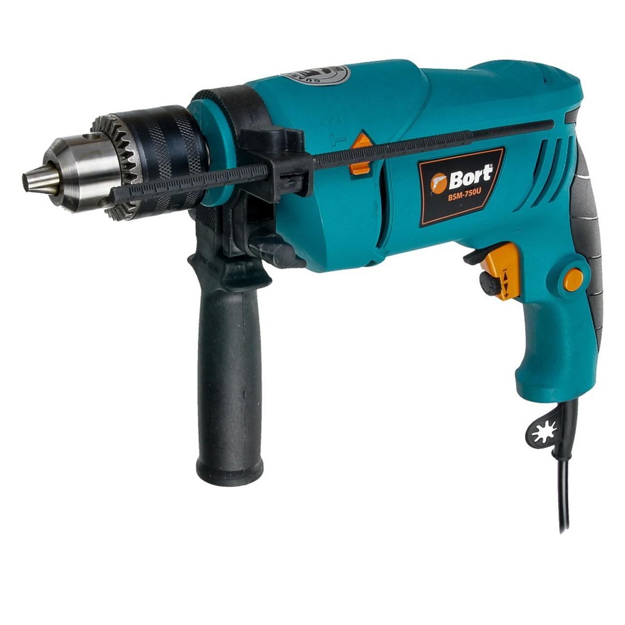 

Дрель ударная BORT, BSM-750U