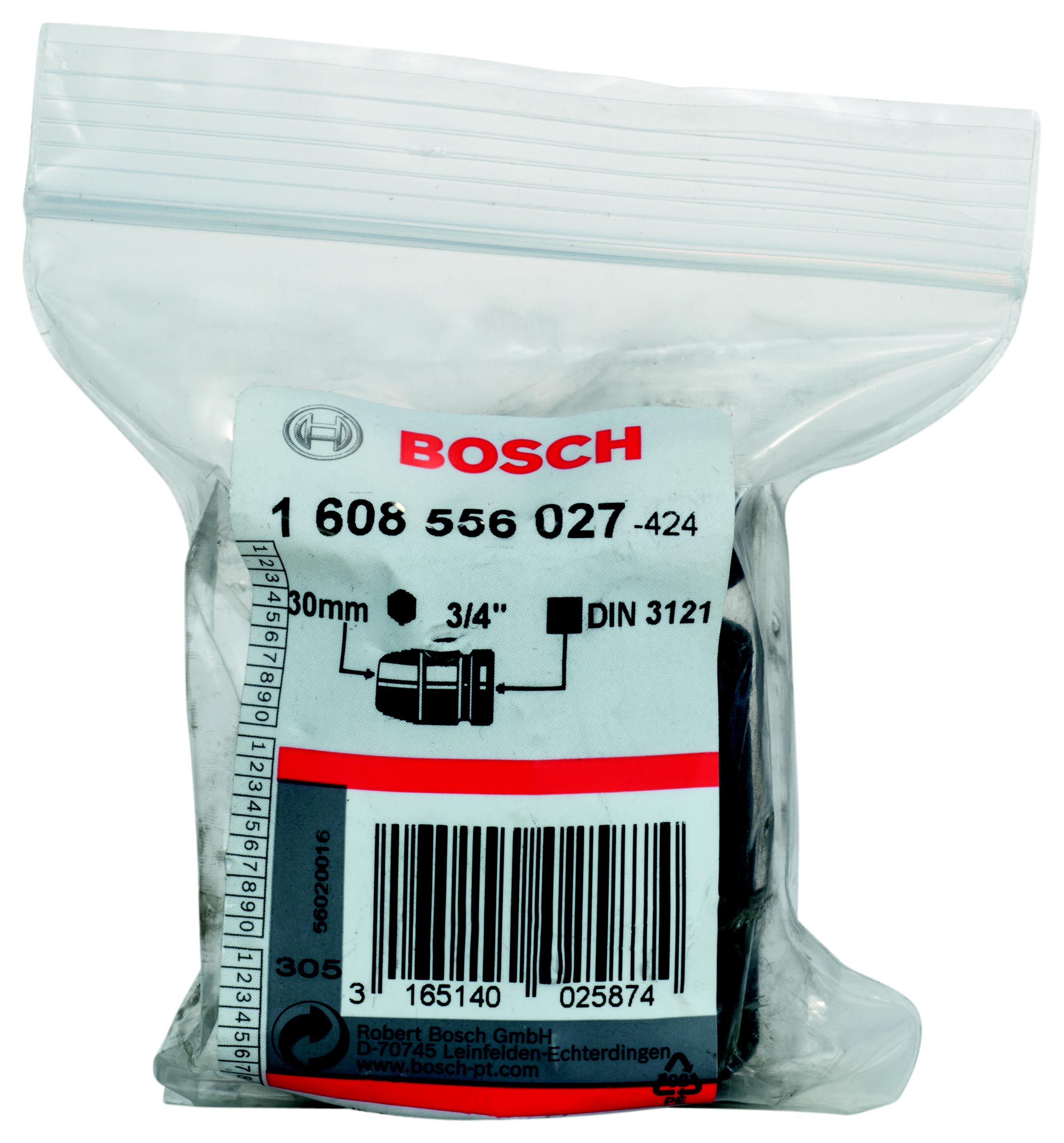 

Головка BOSCH, размер 30мм, H 53мм, S 3/4'' (1608556027)