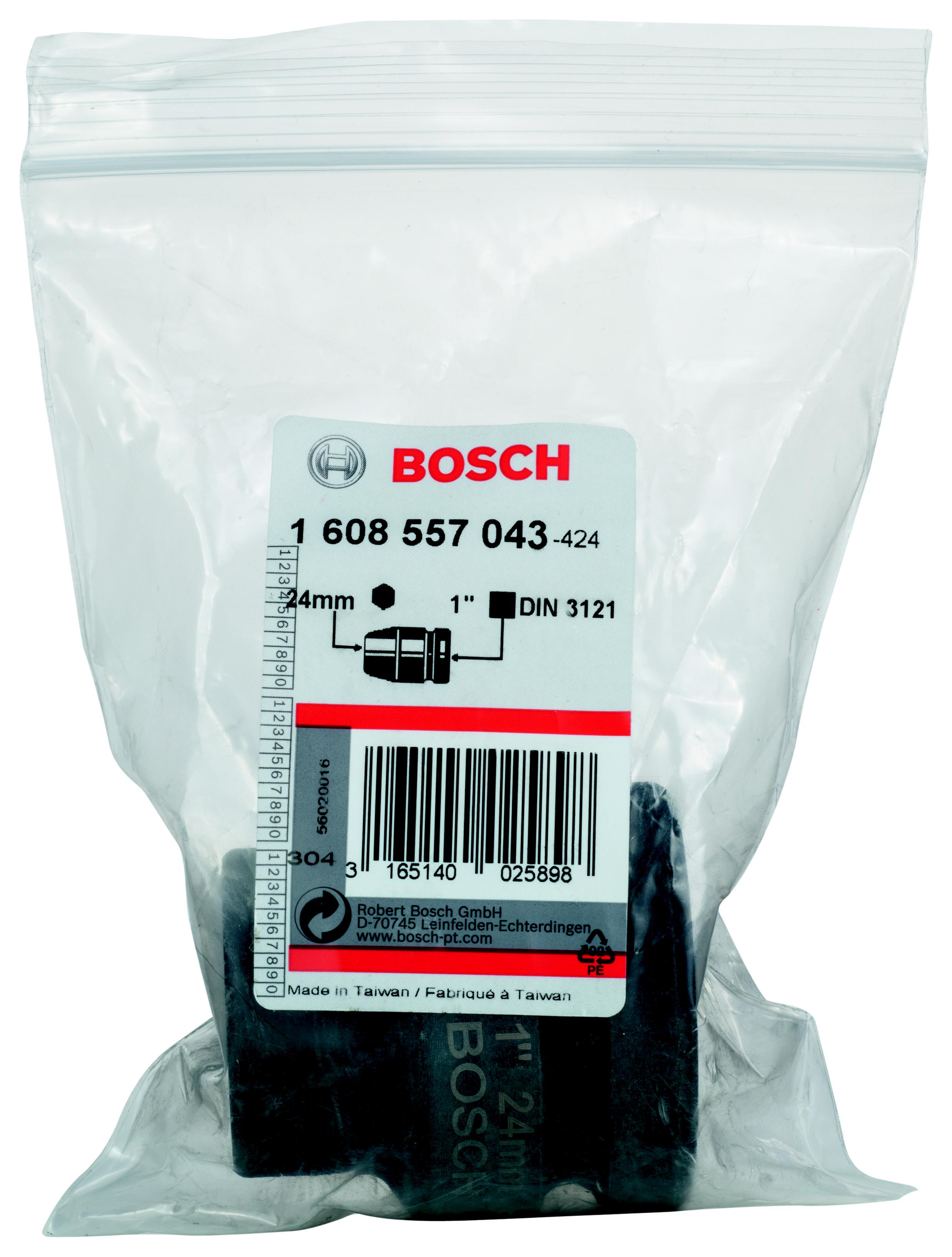 

Головка BOSCH, размер 24мм, H 57мм, S 1'' (1608557043)