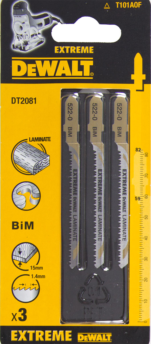 

Пилки для лобзика DEWALT, DT2081QZ