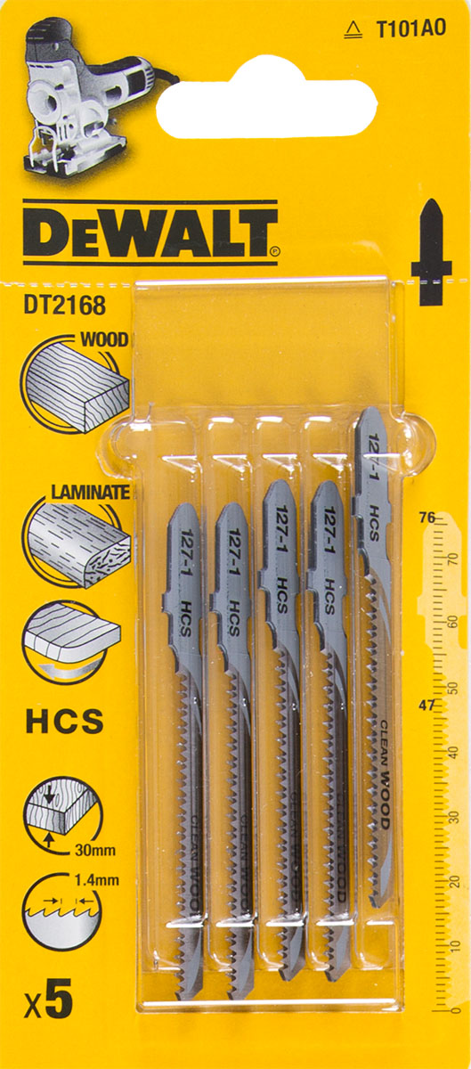 

Пилки для лобзика DEWALT, DT2168QZ