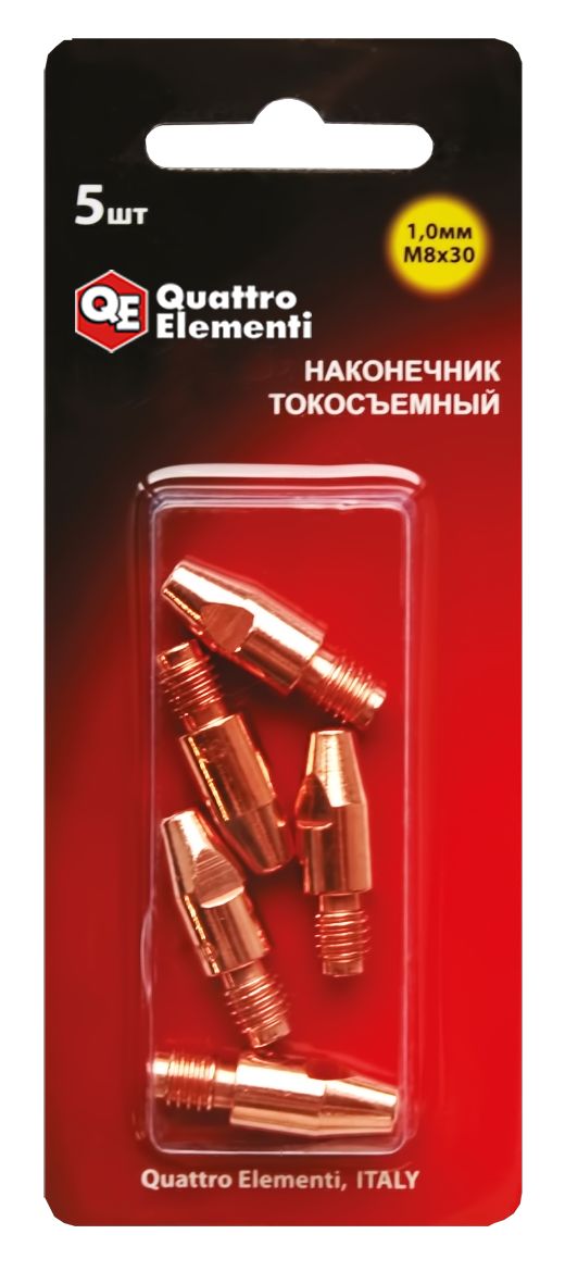 

Наконечник QUATTRO ELEMENTI, M8x30 М8х30 мм, 1 мм