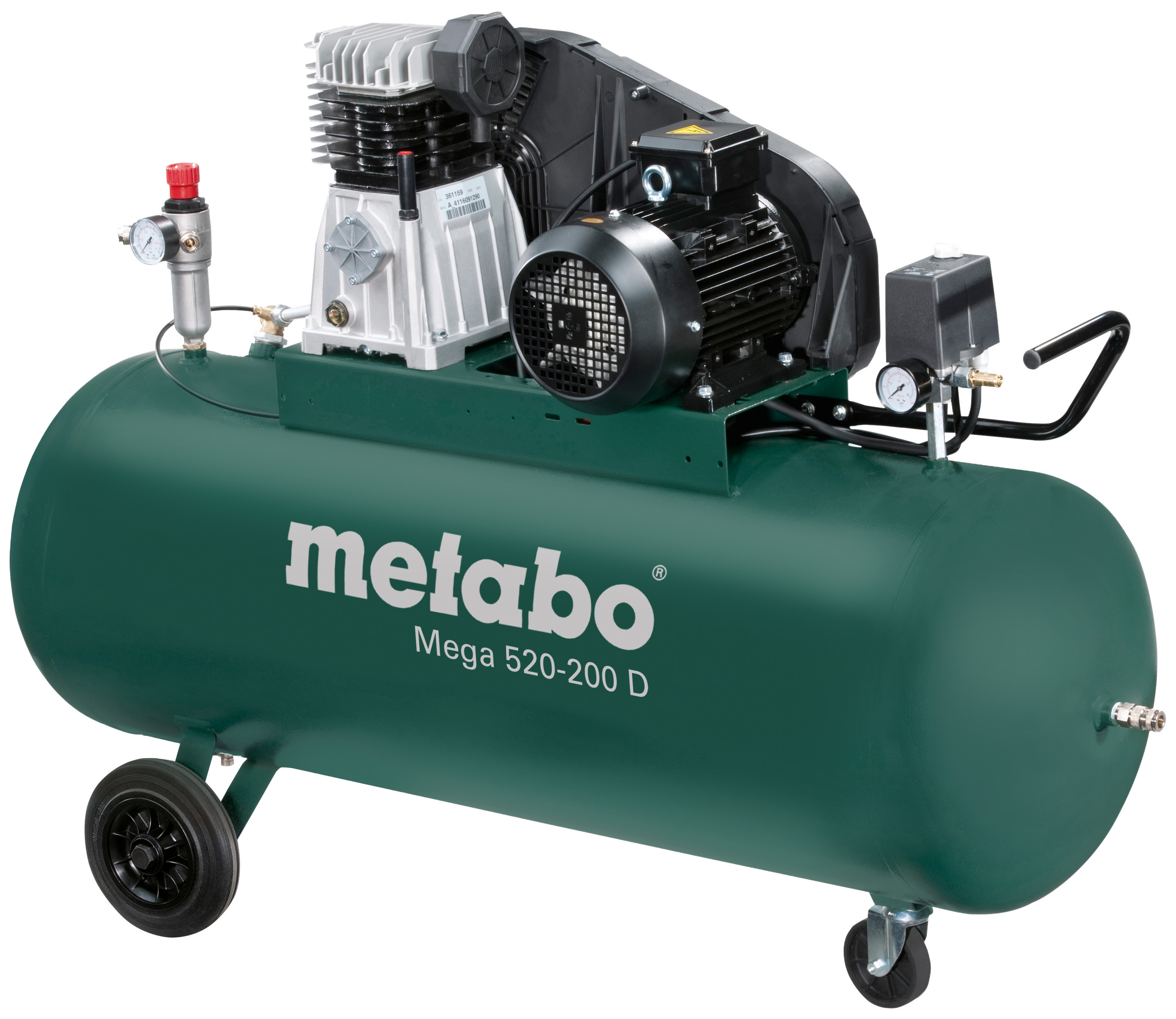 

Компрессор METABO, MEGA 520-200 D (601541000)