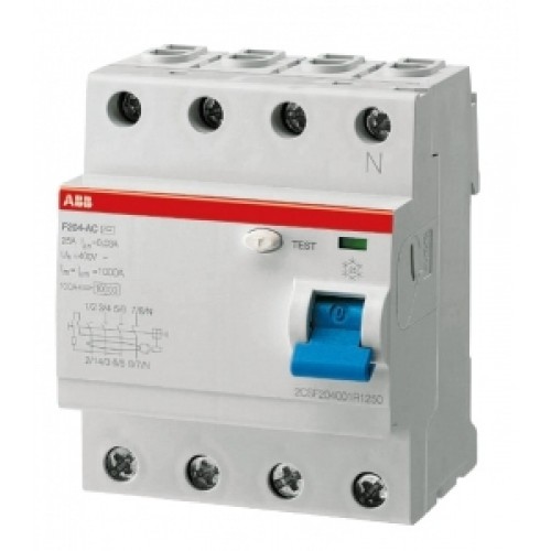 

УЗО ABB, F204 AC-25/0,03