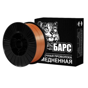 

Проволока сварочная БАРС, ER-70S-6 ф 0.8мм 15кг