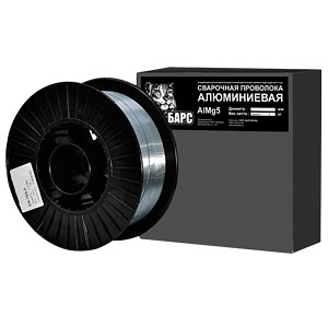 

Проволока сварочная БАРС, AlMg5 ф 1.0мм 6кг