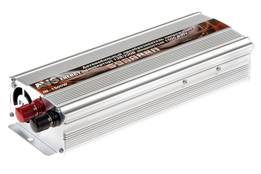

Преобразователь напряжения AVS, 12/220V IN-1500W