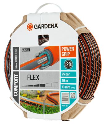 

Шланг GARDENA, FLEX 18033 длина 20м диаметр 13мм (1/2'') 22бар (18033-20.000.00)