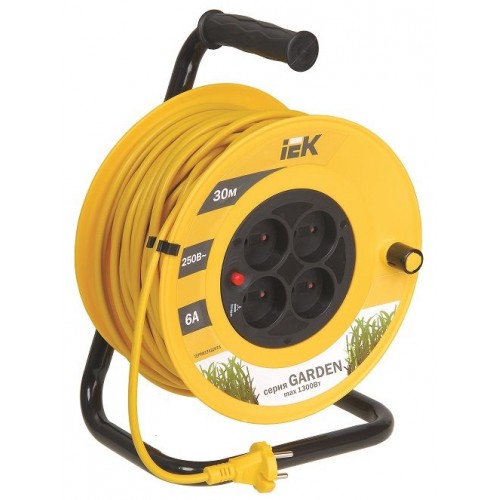 

Удлинитель IEK, Черный, 'Garden'' УК30 ПВС 2х0.75