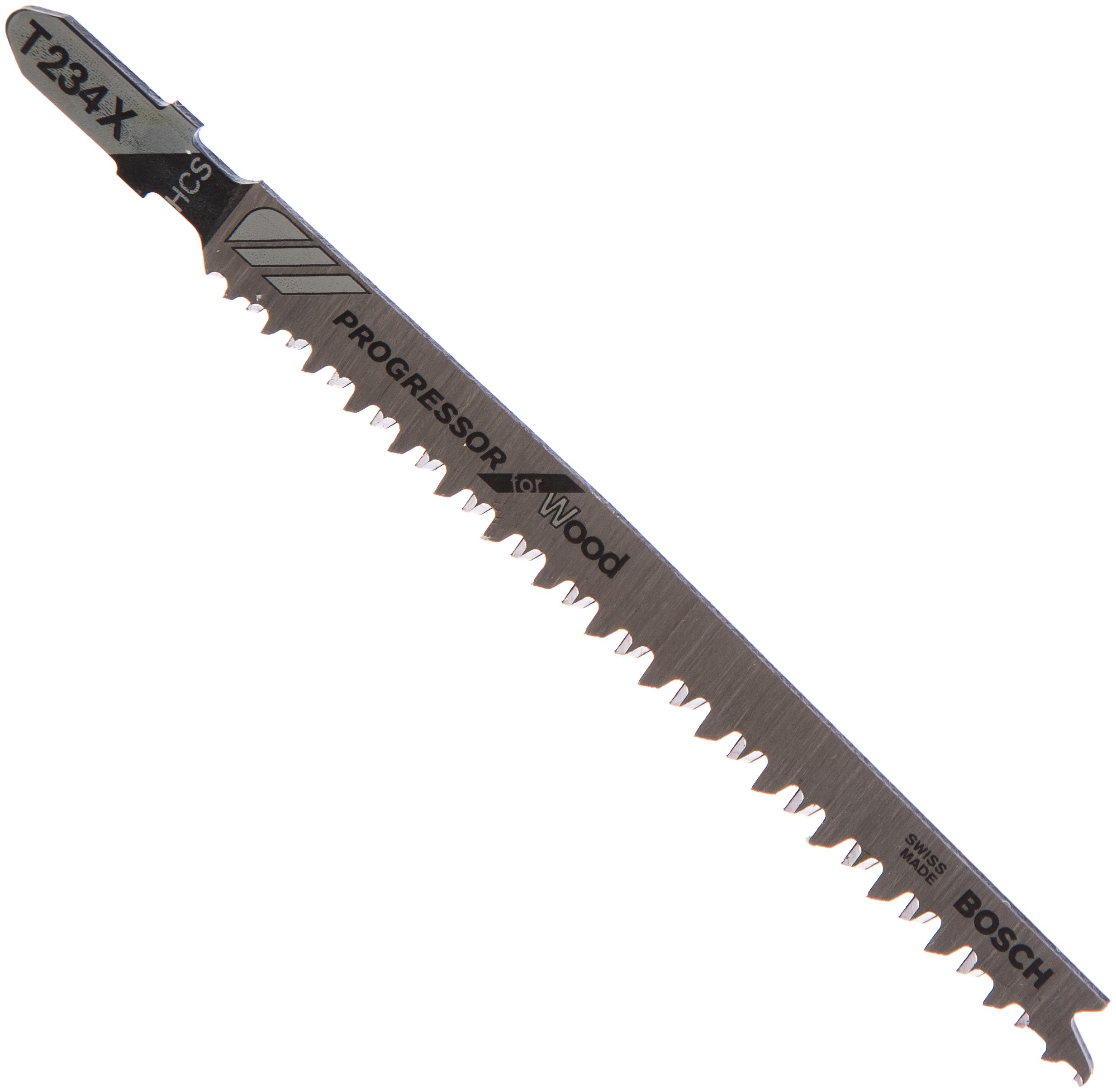 

Пилки для лобзика BOSCH, T234X PROGRESSOR (2608633528)