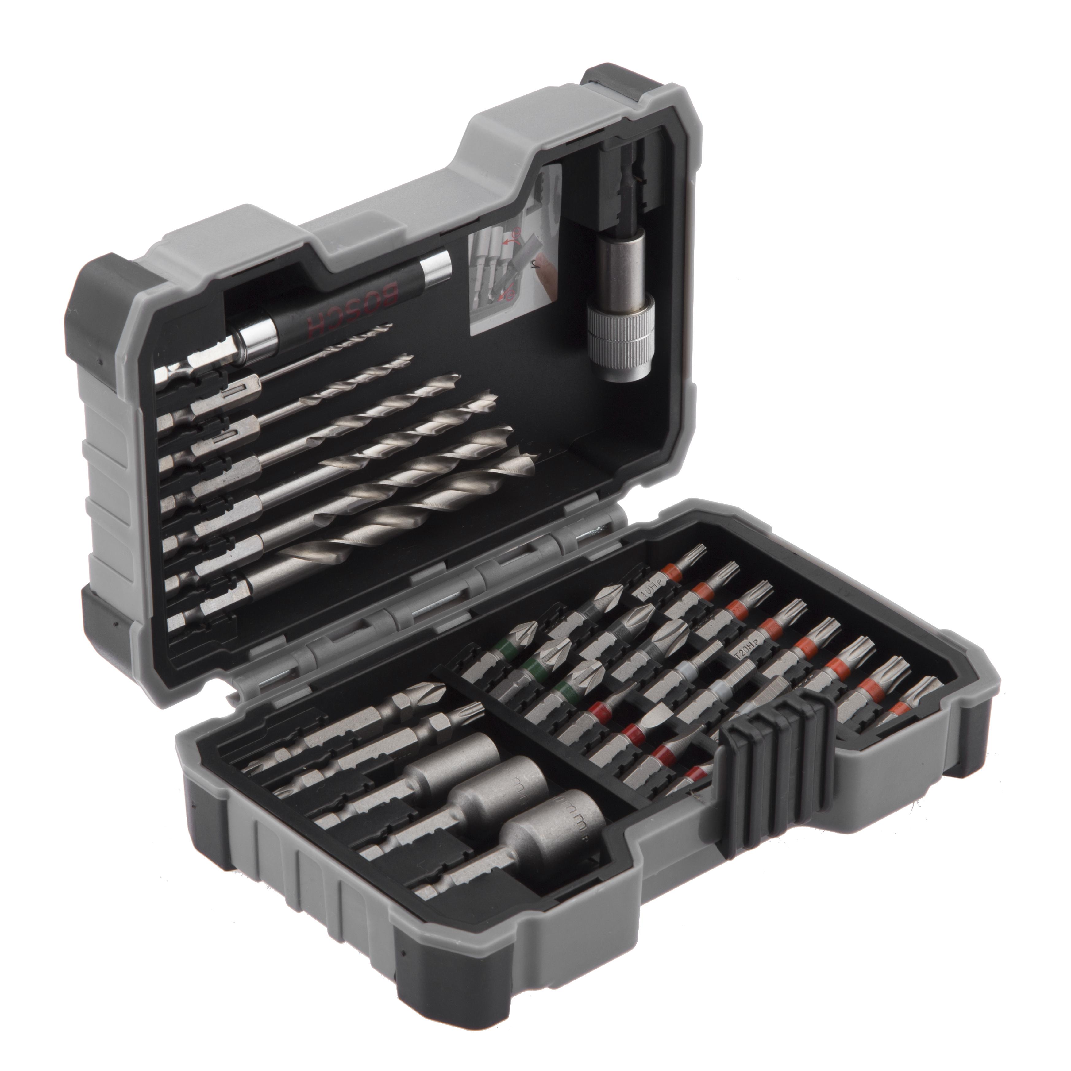 

Набор бит и сверл BOSCH, PRO-Mix Дерево (2607017327)