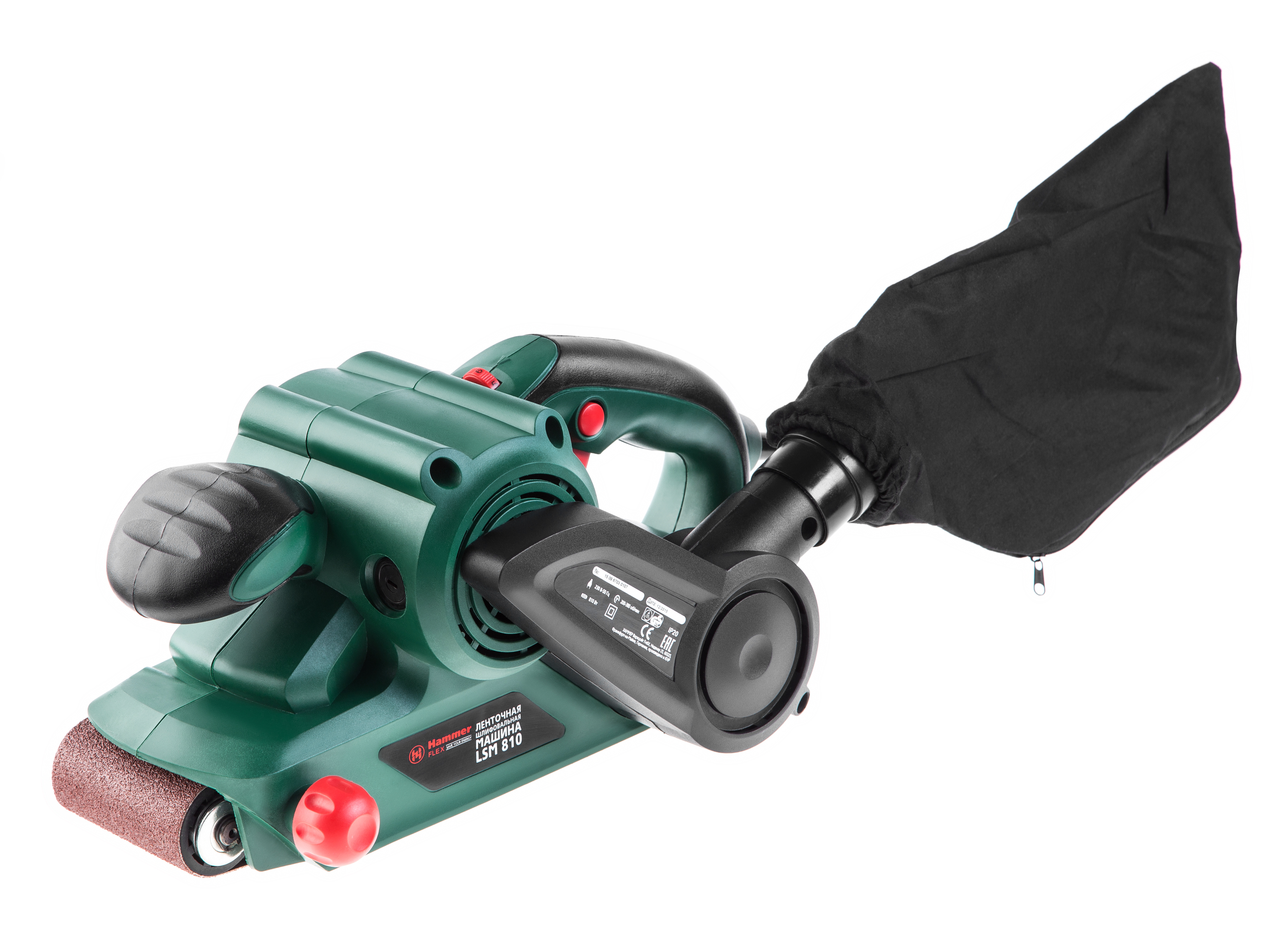 

Машинка шлифовальная ленточная HAMMER, LSM810