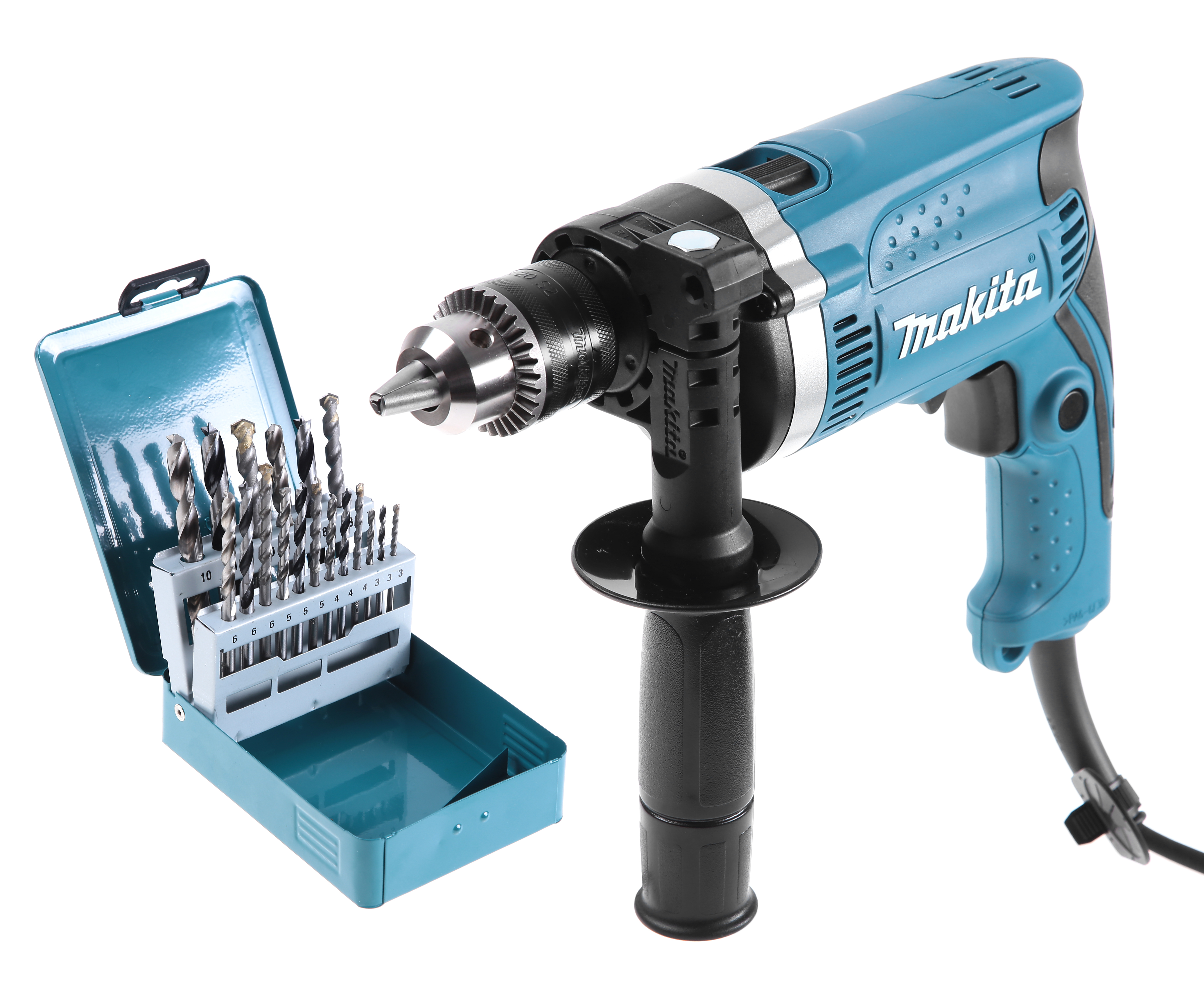 

Дрель ударная MAKITA, HP1630K(X2)