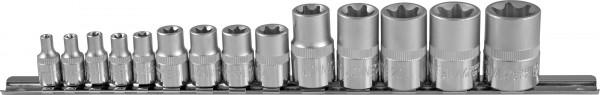 

Набор головок JONNESWAY, TORX E4-E24, 14 предметов (S06H414S)