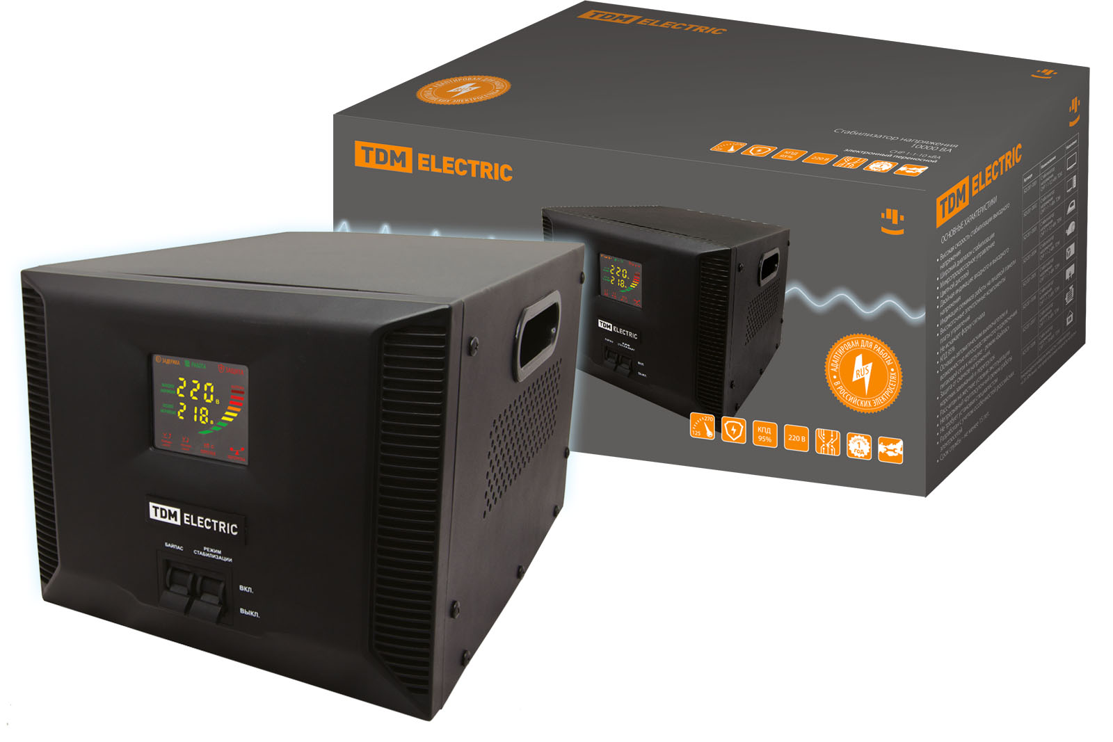 

Стабилизатор напряжения TDM, SQ1201-0008