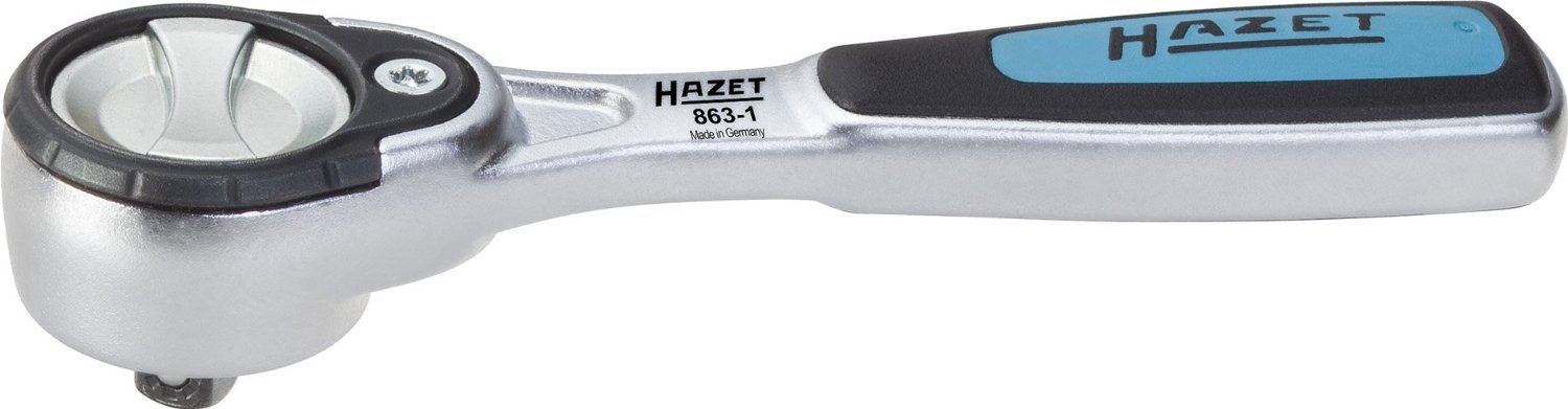 

Трещотка HAZET, 1/4'', H 199мм, 72 зуб. (863-1)