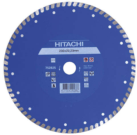 

Круг алмазный HITACHI, (752824) Ф180х22мм универсальный