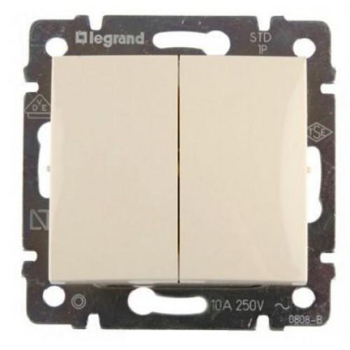 

Механизм выключателя LEGRAND, Бежевый, 33821
