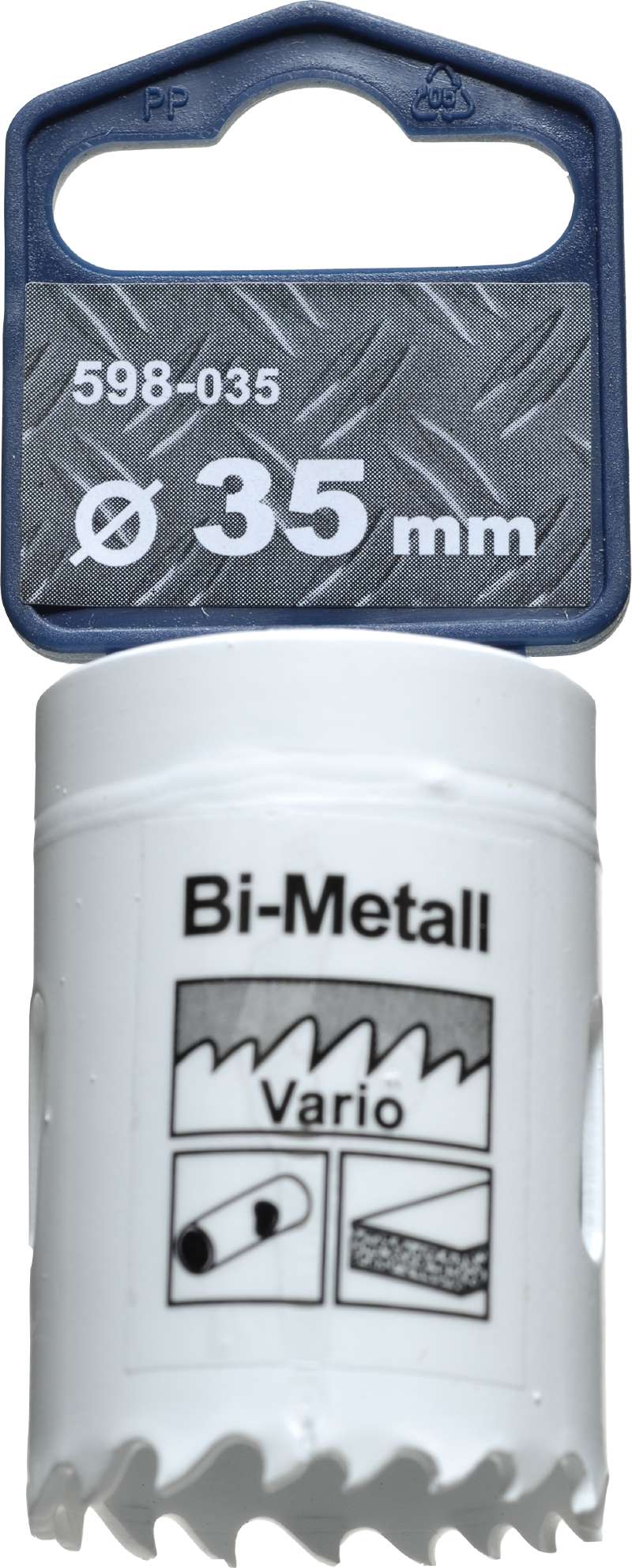 

Коронка биметаллическая KWB, Ф35мм резьба под адаптер 5/8 (598-035)