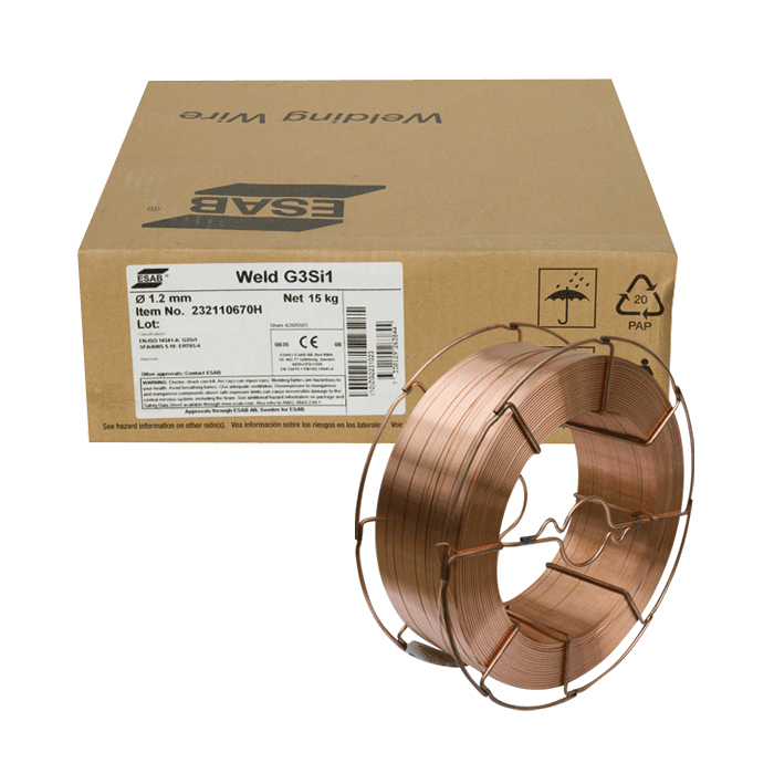 

Проволока сварочная ESAB, Weld G3Si1 ф 1,2 мм