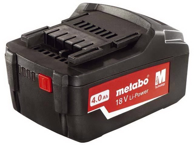 

Аккумулятор METABO, 18В 4Ач Li-Ion (625591000)