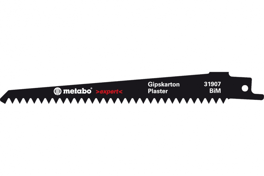 

Пилки для лобзика METABO, 150мм, TPI 6, BIM, 5шт/уп (631907000)