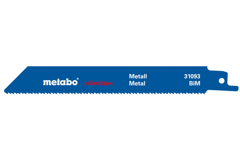 

Пилки для лобзика METABO, 150мм, TPI 14, BIM, 2шт/уп (631093000)