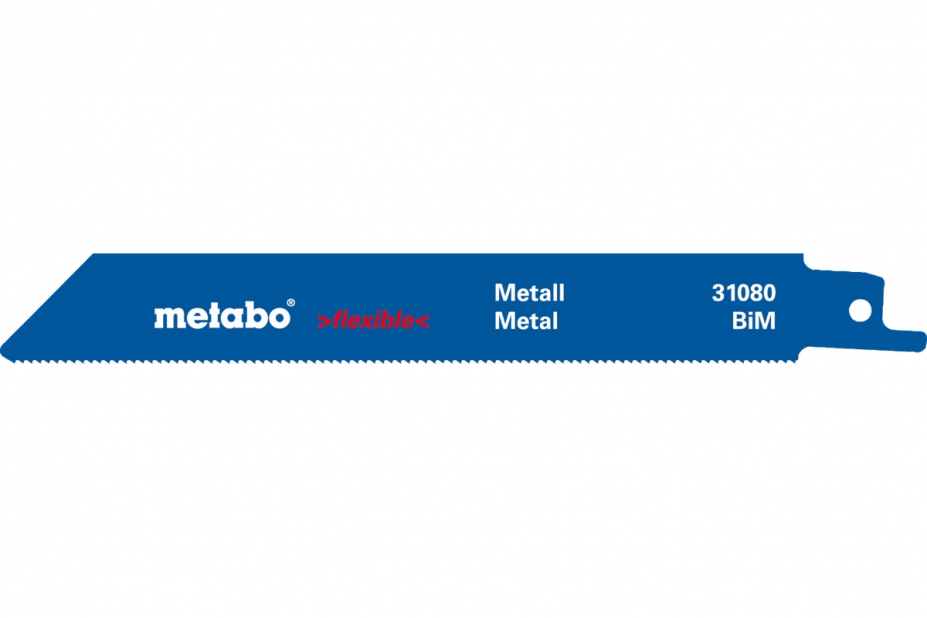 

Пилки для лобзика METABO, 150мм, TPI 18, BIM, 2шт/уп (631080000)
