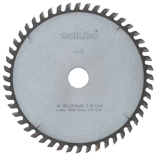 

Диск пильный твердосплавный METABO, Ф160х20мм 42зуб. (628072000)