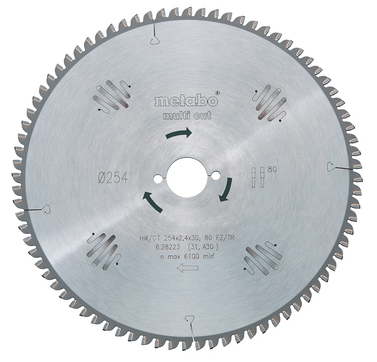 

Диск пильный твердосплавный METABO, Ф230х30мм 60зуб. (628085000)