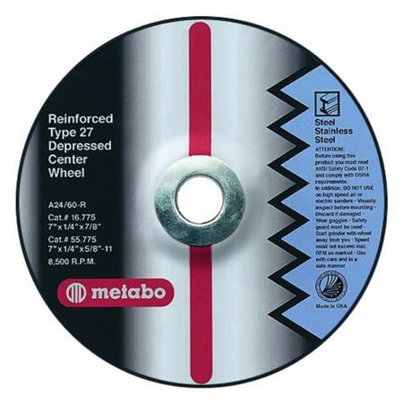 

Круг зачистной METABO, 230х6х22мм A36M