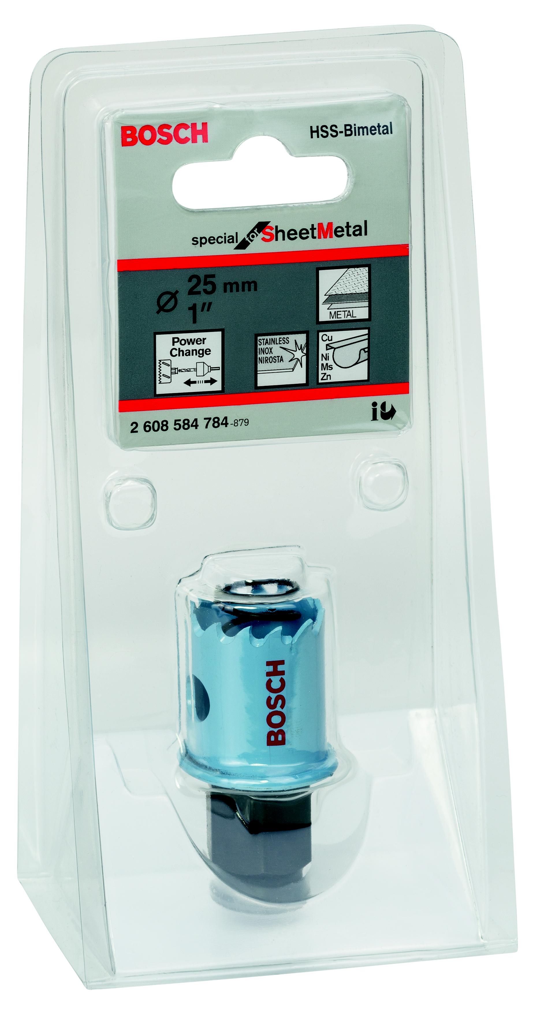 

Коронка BOSCH, Ф25х20 мм power change (2608584784)