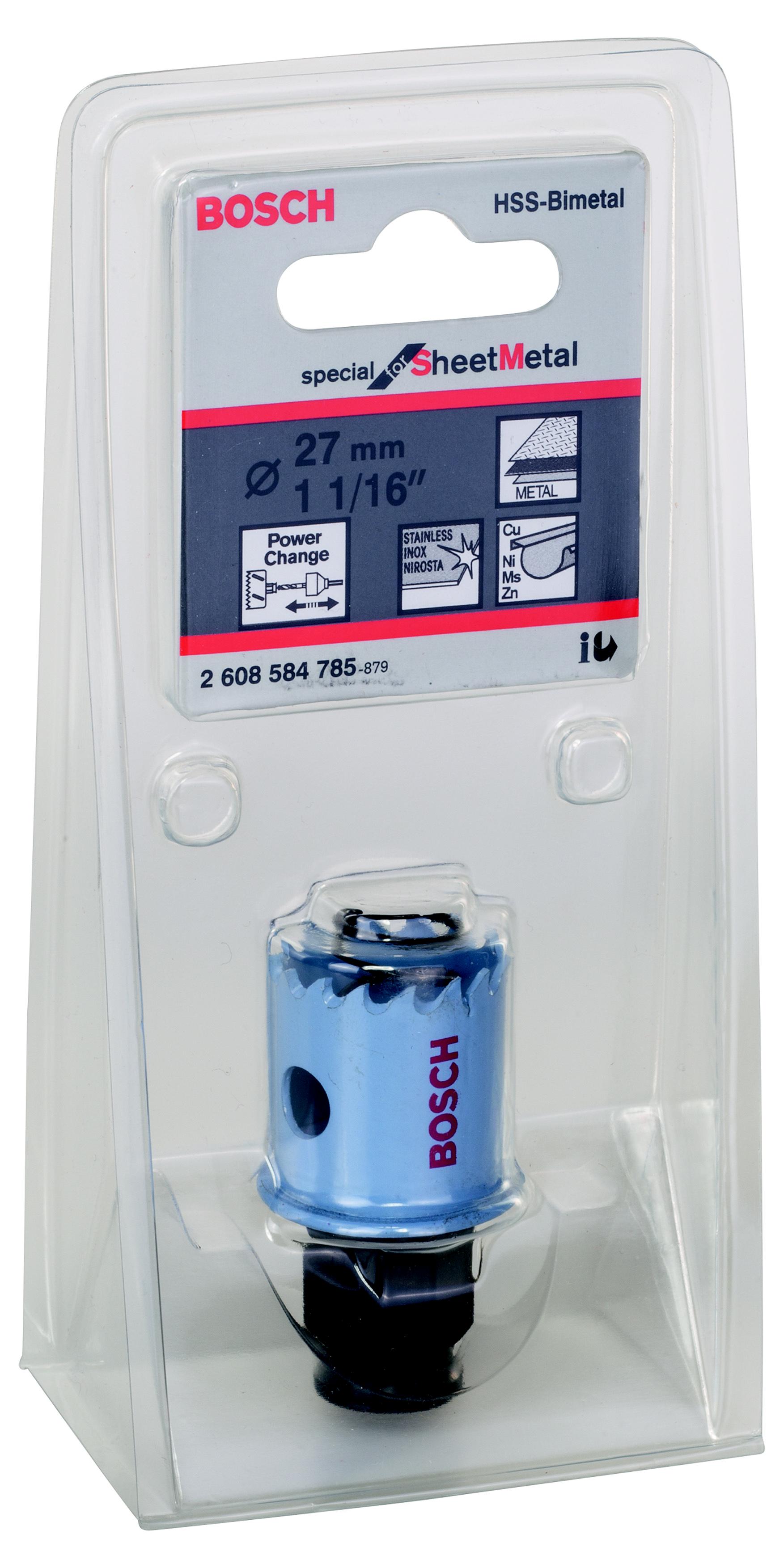 

Коронка BOSCH, Ф27х20 мм power change (2608584785)