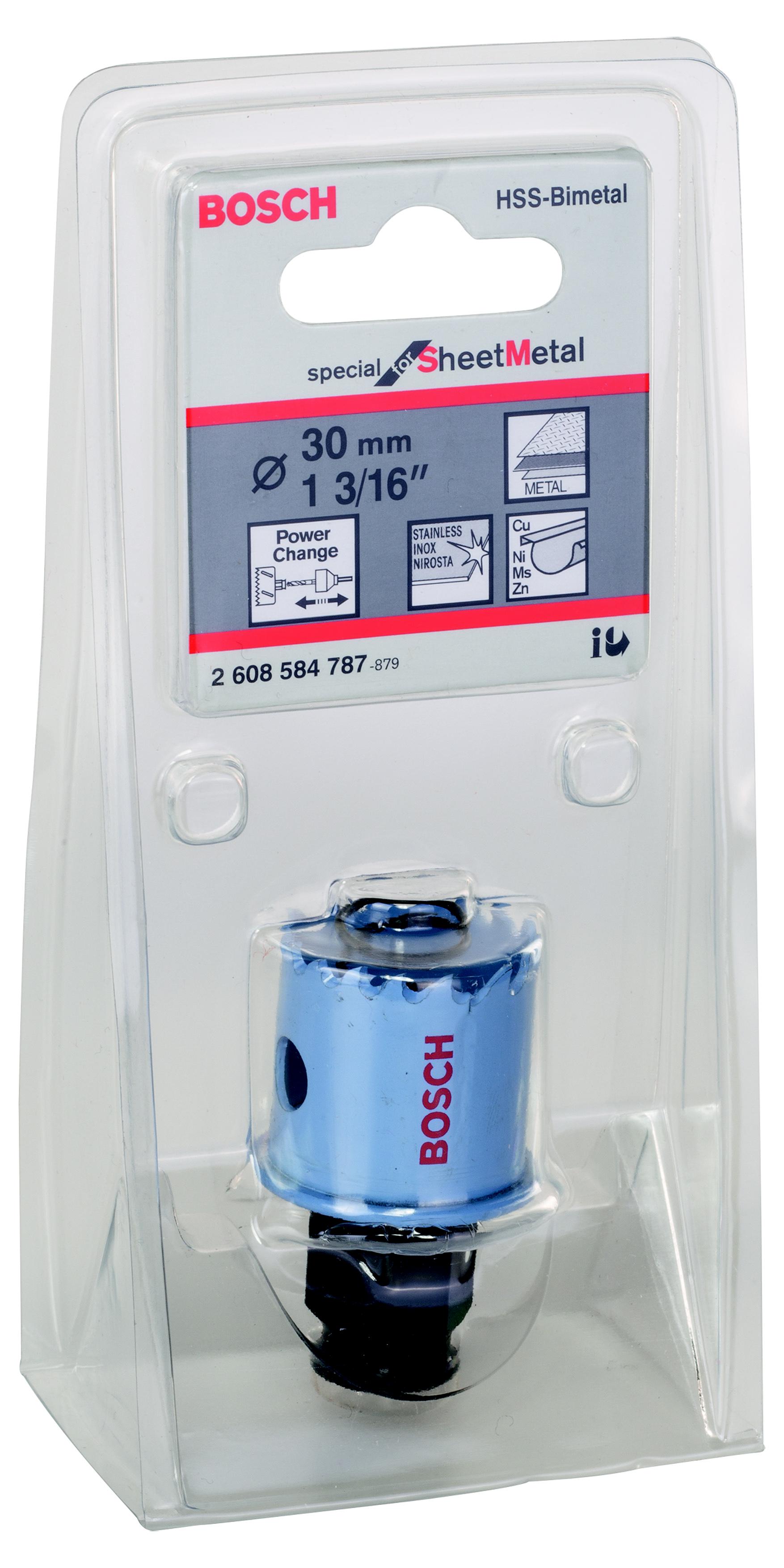 

Коронка BOSCH, Ф30х20 мм power change (2608584787)
