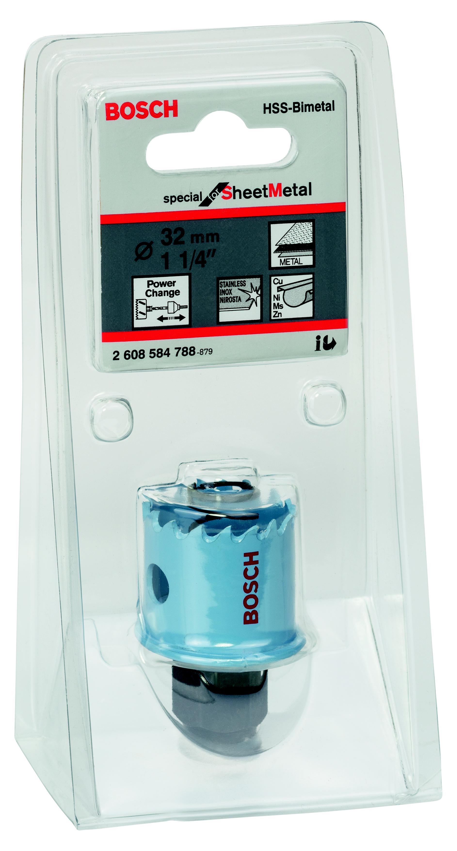 

Коронка BOSCH, Ф32х20 мм power change (2608584788)