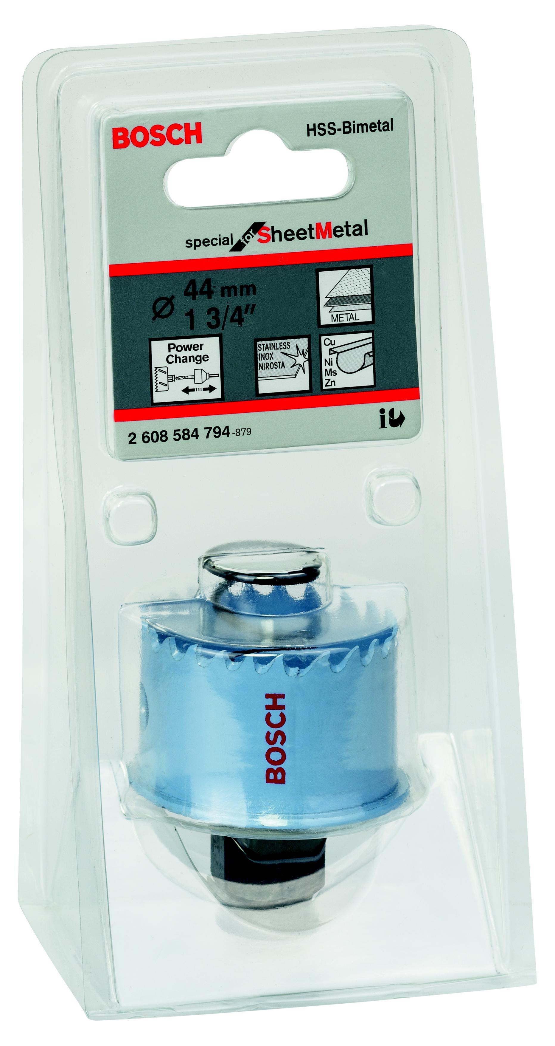 

Коронка BOSCH, Ф44х20 мм power change (2608584794)